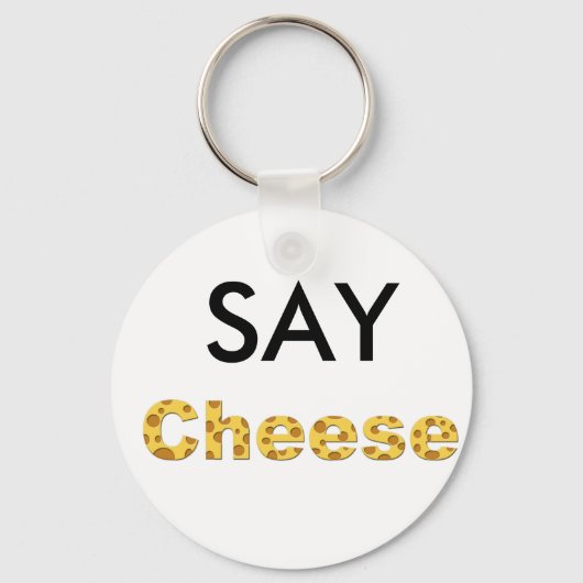 Porte-clés dire fromage (Recto)