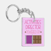 Porte-clés Directeur d'activités Chocolate Gift pour la femme (Devant gauche)