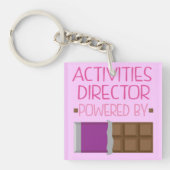 Porte-clés Directeur d'activités Chocolate Gift pour la femme (Devant)