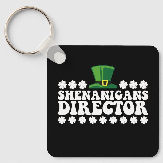 Porte-clés Directeur de Shenanigans Groovy Saint-Patrick irla (Recto)