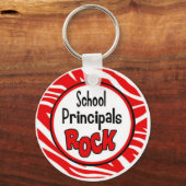 Porte-clés directeur d'école rock (Recto)