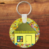 Porte-clés Directeur des opérations intérieures - Customisé (Recto)