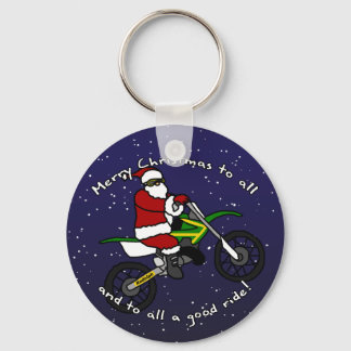 Porte-clés Dirt Bike Père Noël