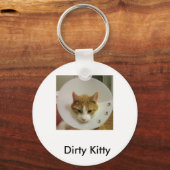 Porte-clés Dirty Kitty (Recto)