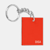 Porte-clés Disa Red color (Devant gauche)