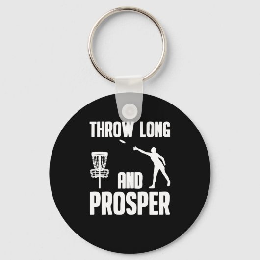 Porte-clés Disc Golf Frisbee Golf (Recto)