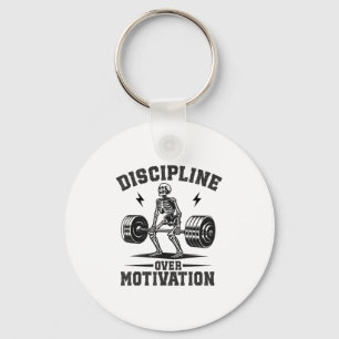 Porte-clés Discipline Plutôt que Motivation Gym Formation Mot