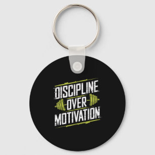 Porte-clés Discipline Sur Motivation, Gym Bodybuilder Poids