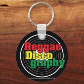 Porte-clés Discographie de reggae Vinyl (Recto)