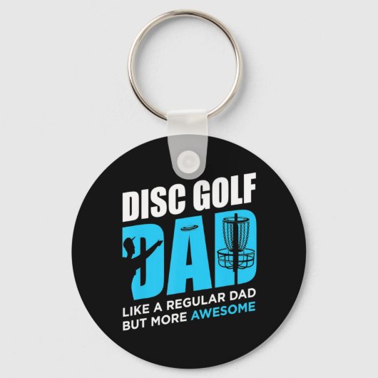Porte-clés Disk Golf papa (Recto)