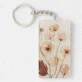 Porte-clés Disposition Fleur sauvage sec (Devant)