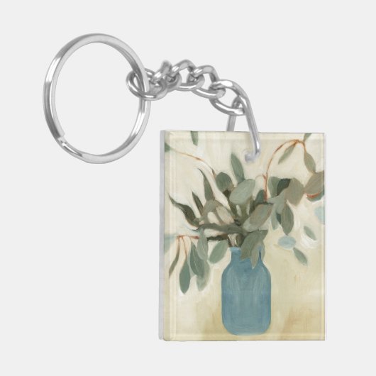 Porte-clés Disposition neutre - feuille refoulé (Devant gauche)