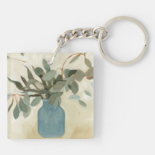 Porte-clés Disposition neutre - feuille refoulé (Dos)