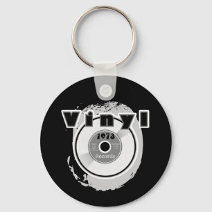 Porte-clés Disque 1973 du VINYLE 45 t/mn