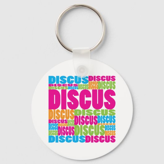 Porte-clés Disque coloré (Recto)