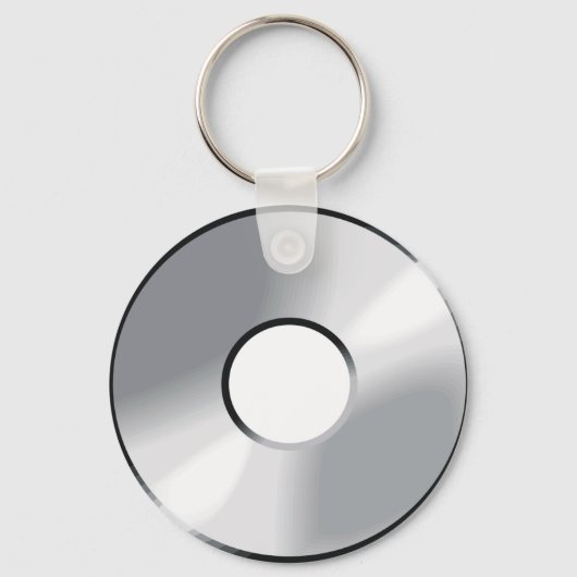 Porte-clés disque compact cd (Recto)