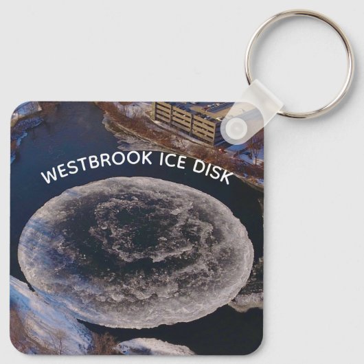 Porte-clés Disque de glace Westbrook (Dos)