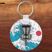 Porte-clés Disque Golf Aluminium (Recto)