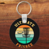 Porte-clés Disque Golf Ultimate Frisbee (Recto)