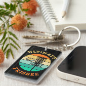 Porte-clés Disque Golf Ultimate Frisbee (Devant droit)