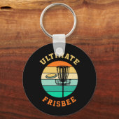 Porte-clés Disque Golf Ultimate Frisbee (Recto)