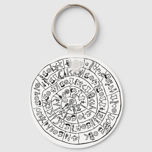 Porte-clés Disque Phaistos (Recto)