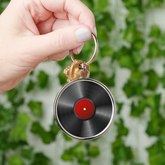Porte-clés Disque vinyle (Main)