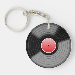 Porte-clés disque vinyle