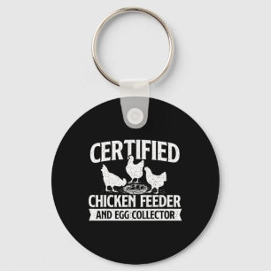 Porte-clés Distributeur de nourriture pour poulets certifié e