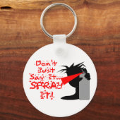 Porte-clés Dites-Le Spray (Recto)