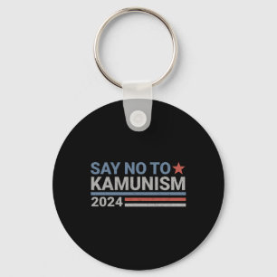 Porte-clés Dites Non Au Kamunisme Kamala Votez Trump Vance