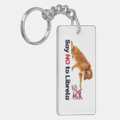 Porte-clés Dites NON au Porte - clé Librela (Devant gauche)