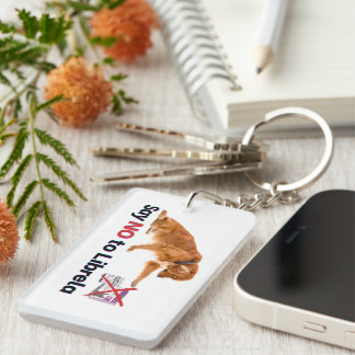 Porte-clés Dites NON au Porte - clé Librela