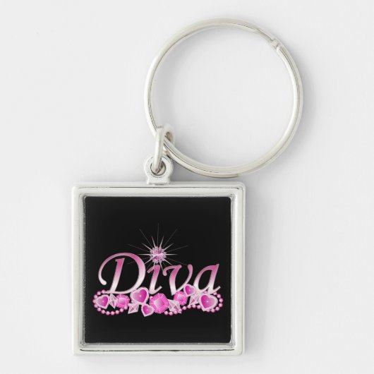 Porte-clés Diva Bling (Devant)