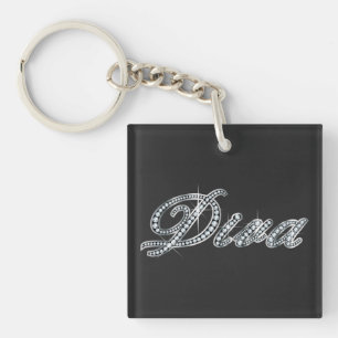 Porte-clés Diva "Diamond Bling"