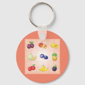 Porte-clés Divers Porte - clés de fruits (Verso)