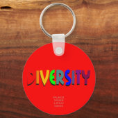 Porte-clés Diversité Custom Baby Red Porte - clé (Recto)