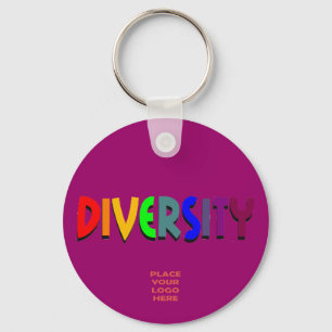 Porte-clés Diversité Porte - clé Plum personnalisé