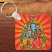 Porte-clés divin Sita Ram (Recto)