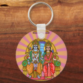 Porte-clés divin Sita Ram (Recto)