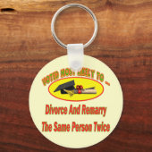 Porte-clés Divorce Et Mariage (Recto)