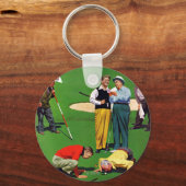 Porte-clés Dix-huitième trou (Recto)