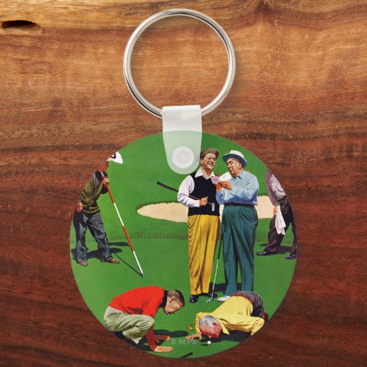 Porte-clés Dix-huitième trou (Recto)