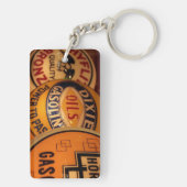 Porte-clés Dixon, Nouveau Mexique, Etats-Unis. Cru (Dos)