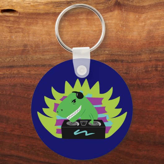 Porte-clés Dj-asaurus Rex (Recto)