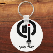 Porte-clés DJ cadeaux (Recto)