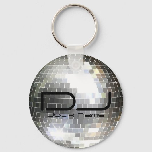 Porte-clés DJ Disco Ball (Recto)