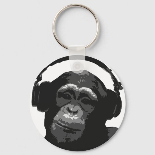 PORTE-CLÉS DJ MONKEY (Recto)