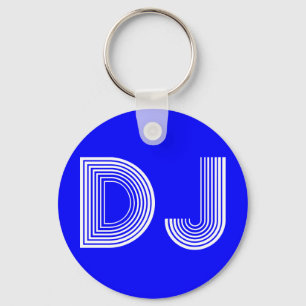 Porte-clés DJ vintage