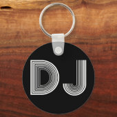 Porte-clés DJ vintage (Recto)
